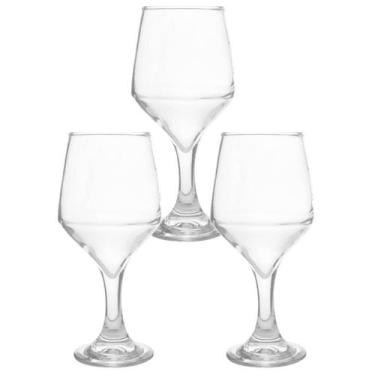 Imagem de Conjunto 3 Taças Sylus Buffet Suco Água Vinho 300ml - Wincy