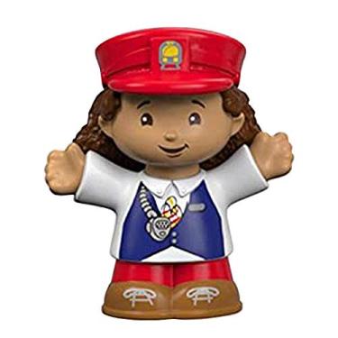 Imagem de Peças de reposição para Little People Playset - Fisher-Price Playset FPM58 e DYP25 ~ Comboio de passageiros amigável ~ Figura de substituição do condutor de trem Kathy