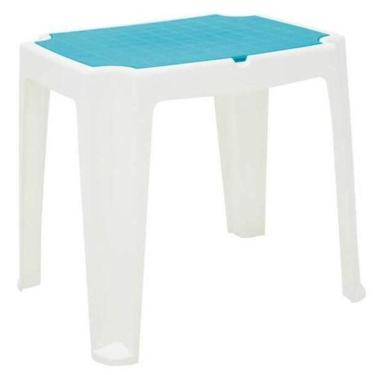 Imagem de Mesa Infantil Tramontina Versa Azul E Branco