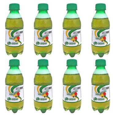 Imagem de Refrigerante de Caju São Geraldo 200ml Kit c/ 8 unid Cajuína