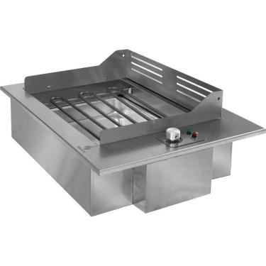 Imagem de Churrasqueira Elétrica Embutir Em Bancada 3300W Inox 304