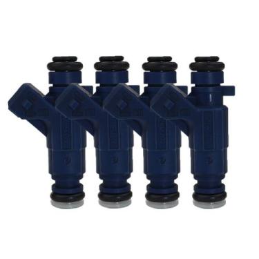 Imagem de Kit 4 Bicos Injetores Renault Clio 1.0 16v Hi-flex 2005/2008 - BOSCH