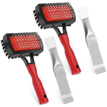 Imagem de Escova de limpeza de barbatana de ar condicionado, kit de limpeza de barbatana de ar condicionado, pente de bobina condensadora de ar condicionado, kit de pentes de barbatana de ar condicionado