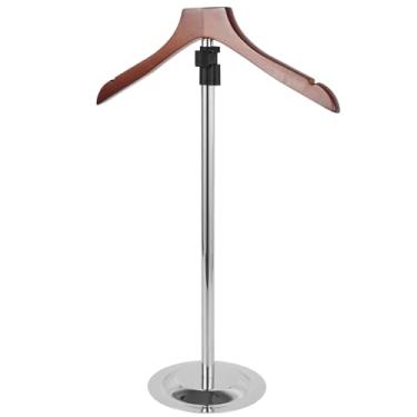 Imagem de Suporte de exibição de camiseta, suporte de roupas fumegante com base estável, suporte de exibição de roupas de metal, suporte de camiseta de ombro de altura ajustável, para feiras e lojas de varejo