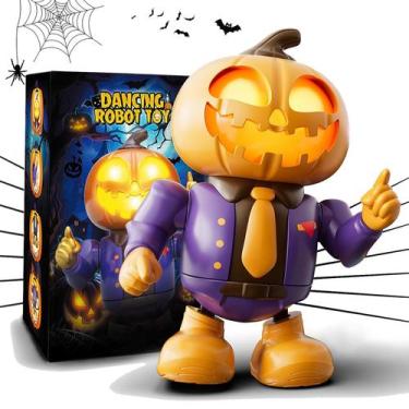 Imagem de Robô dançante Toy Loth Pumpkin com música e luzes assustadoras - Logth