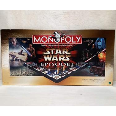 Imagem de Hasbro Jogo De Tabuleiro Monopoly Star Wars Episódio I Feito