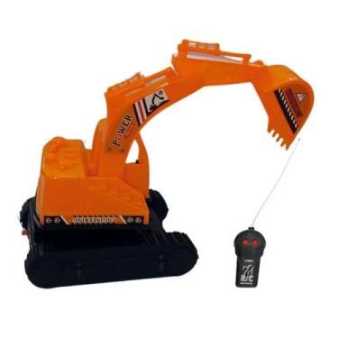 Imagem de Escavadeira Controle Remoto Sem Fio 20Cm 3 Funcoes Art Brink