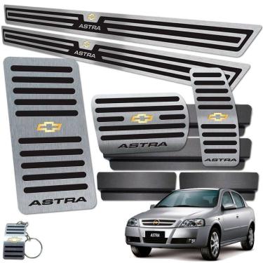 Imagem de Descanso Pedaleira Automático Soleira Astra 2 Portas Preto