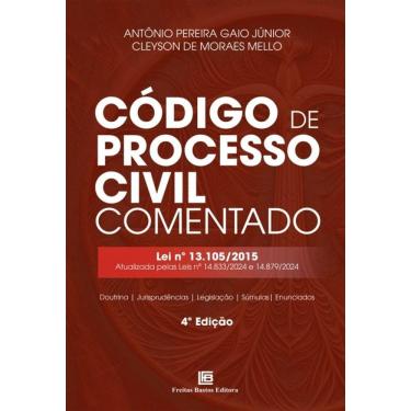 Imagem de Código De Processo Civil Comentado 4ª Ed