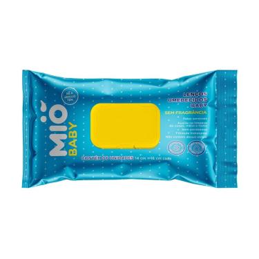 Imagem de Lenço Umedecido Mió Baby Sem Fragrância com 96 Unidades
