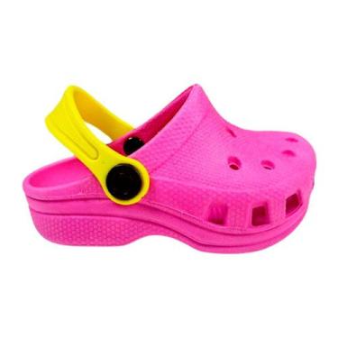 Imagem de Sandália Babuche Infantil Rosa Pink Flexível para Meninas - WeeKids
