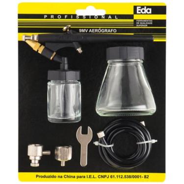 Imagem de Aerógrafo Pneumático Tipo Caneta EDA 9MV