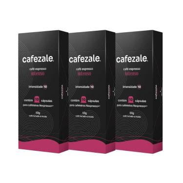 Imagem de 30 Cápsulas Compatíveis Nespresso Café Intenso
