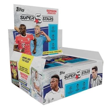 Imagem de Topps - Cards Colecionáveis UEFA Football Superstars 2022/23 Full Box - 192 Cards