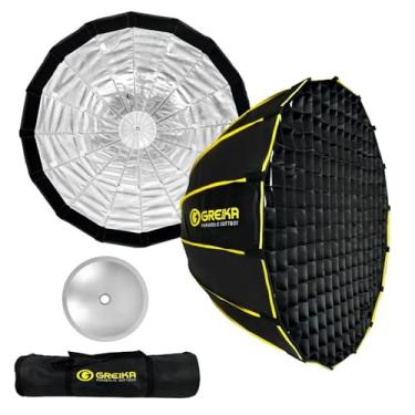 Imagem de Greika GBD-85 Softbox Parabólico Beauty Dish 85cm- Com Grid