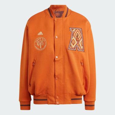 Imagem de Jaqueta Collegiate adidas x FARM Rio Laranja JE9220-Feminino