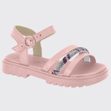 Imagem de Sandália Infantil Flat Meninas Tratorada Molekinha 2344.128.25420-Feminino