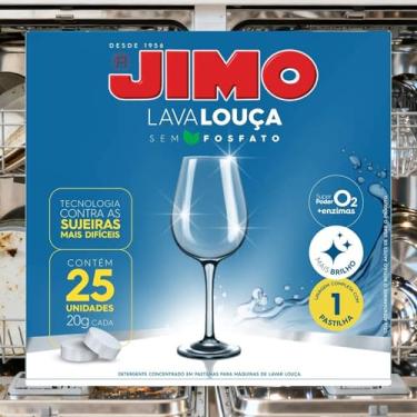 Imagem de Pastilhas Lava Louças Concentradas 25 Unidades – Detergente Poder Desengordurante, Remove Sujeiras Difíceis, Brilho Intenso, Biodegradável, Ideal para Máquinas de Lavar Louça Automáticas