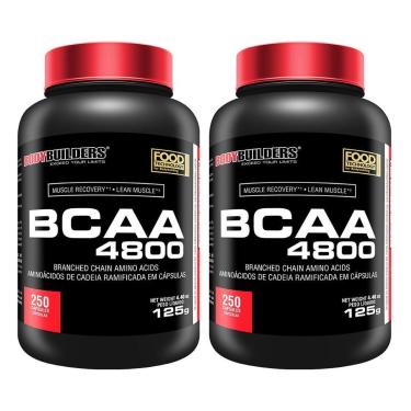 Imagem de Kit 2x BCAA 4800 - 250 cáps – Bodybuilders-Unissex