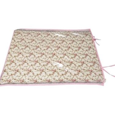 Imagem de Trocador para comoda de bebe menina Rosa Floral Sara - Variedades enxo