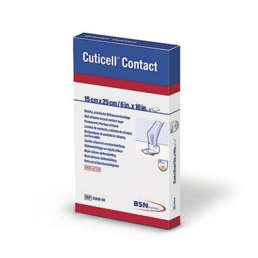 Imagem de Curativo de Silicone Cuticell Contact 7,5 x 10 cm - BSN Medical - Bns 