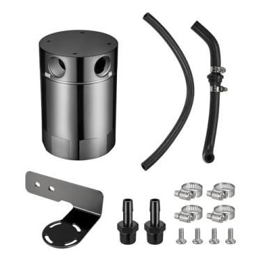 Imagem de EVIL ENERGY Lata de captura de óleo, kit de lata de captura de alumínio para Honda Accord 1.5L 2018-2022, separador de óleo de ar 130 ml