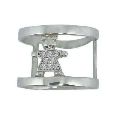 Imagem de Anel Minha Criança em Prata - Cod 859 - Carlitos Joias, 17