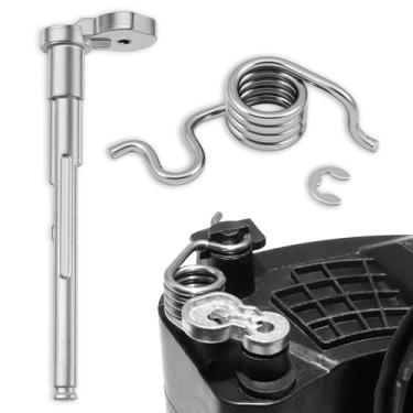 Imagem de Kit de reparo permanente Kit de reparo de tanque de combustível, pino de dobradiça de porta de combustível com mola de porta de gás para Chevy Silverado 2019-2025 e GMC Sierra 1500, Silverado 2020