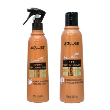 Imagem de Kit Spray E Gel Bioplex AntiQuebra 300ml Salles Profissional