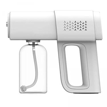 Imagem de barenx 2 pistolas de pulverização sem fio USB para carro doméstico 2000 mAh branca