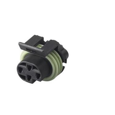 Imagem de 1 Conjunto De/& Lphi 4 Pinos Metri-pack 150 Conector Elétrico Fêmea Selado Sen */sor Tomada 12065298(10 Sets)