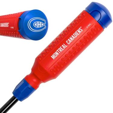 Imagem de MEGAPRO Chave de fenda NHL Team Edition | Engrenagem NHL oficialmente licenciada | Chave de fenda durável, ergonômica e profissional (Montreal Canadiens)