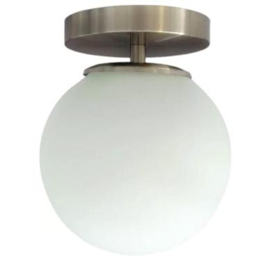 Imagem de Luminária 15cm Globo Vidro Jabuticaba Arandela Parede Teto Gimpo KJGD-