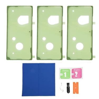 Imagem de Adesivo da Tampa Traseira da Bateria Material Premium Fácil de Instalar Estável e Confiável para Note 20 Ultra 5G N986 Pacote de 3, Com 3 Fitas Adesivas de Capa de Porta