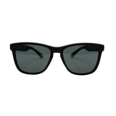 Imagem de Óculos de Sol Unissex Polarizado Proteção Uv400 Mirari + Case (Preto)