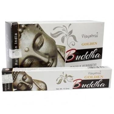 Imagem de Incenso Massala Vijayshree Golden Nag Buddha/Buda 12un.15g