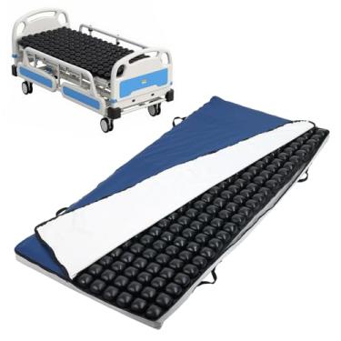 Imagem de Sobreposição de pressão alternada, colchão inflável de pressão de ar, solução de prevenção de feridas na cama, colchão de cama de hospital, almofada de úlcera para casa