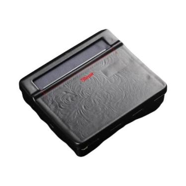 Imagem de Caixa De Armazenamento De Cigarros De Metal Portátil, Rolador Manual D
