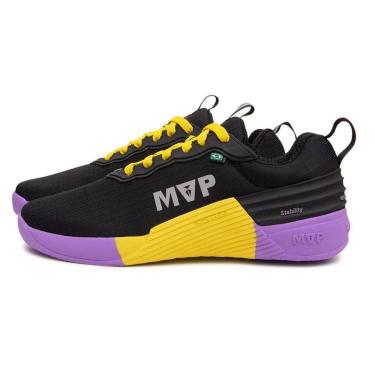 Imagem de Tenis Para Cross Mvp 4x4 - Black Yellow Purple-Unissex