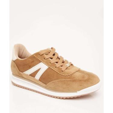 Imagem de Tênis Casual Feminino Recortes Vizzano-64030, Bege, 38