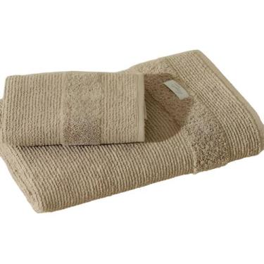 Imagem de Jogo De Toalhas 2 Pçs Banhão E Rosto 100% Algodão M. Tereza - Fabi Enx