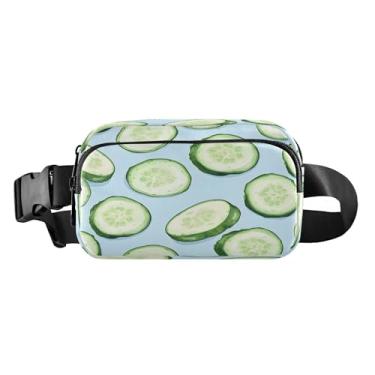 Imagem de CEBUGI Mini pochetes de caminhada para homens e mulheres, pochete moderna resistente à água com cinto ajustável para treino, viagem, corrida