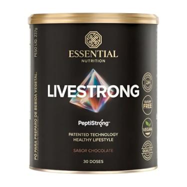 Imagem de Peptistrong Livestrong 30 Doses Essential Nutrition Choco