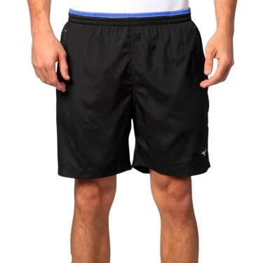Imagem de Bermuda Mizuno Tennis Master Masculino - Preto E Azul-Masculino