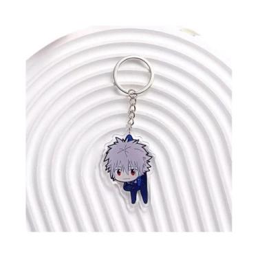 Imagem de Chaveiro Acrílico Anime NEON GENESIS EVANGELION Ayanami Rei Asuka EVA,