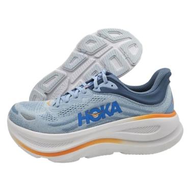 Imagem de HOKA Tênis masculino Bondi 9, Chuvisco/chuva torrencial, 42