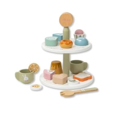 Imagem de Brinquedo De Madeira Kit Chá Da Tarde Torre Büp Baby