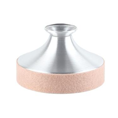 Imagem de Amortecedor mudo de liga de alumínio para instrumento de redução de ruído de saxofone tenor. Peça otimizada para funcionalidade mudo de saxofone.