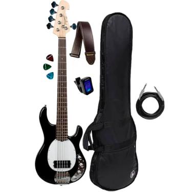 Imagem de Contrabaixo Tagima Tbm-5 5 Cordas Preto + Kit