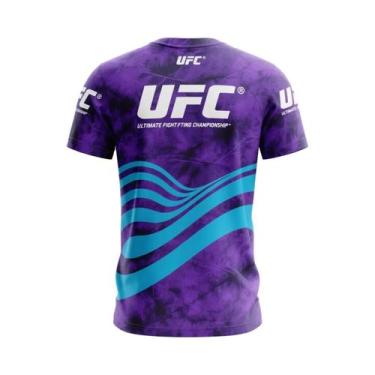 Imagem de Camisa De Treino UFC Masculina Solta E Respirável, Secagem Rápida, Abs